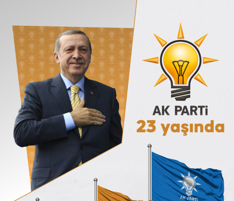 Recep Tayyip Erdoğan’ın liderliğinde, 14 Ağustos 2001’de Türkiye’nin 39. partisi