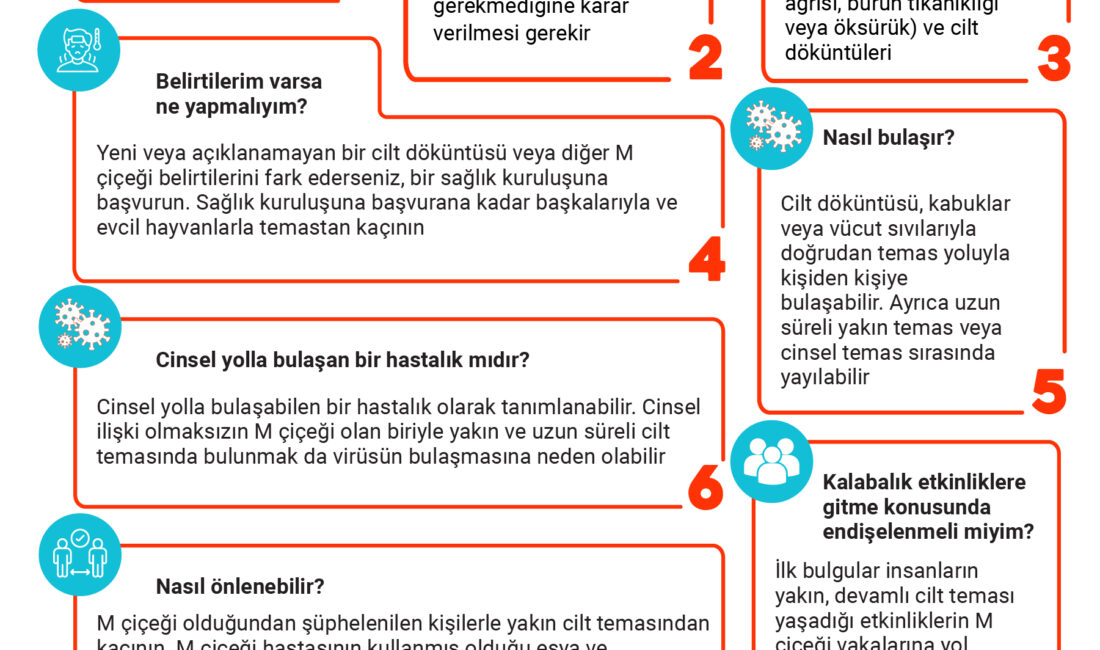 Sağlık Bakanlığı, M çiçeği (MPox) hastalığına ilişkin 11 sorunun yanıtını