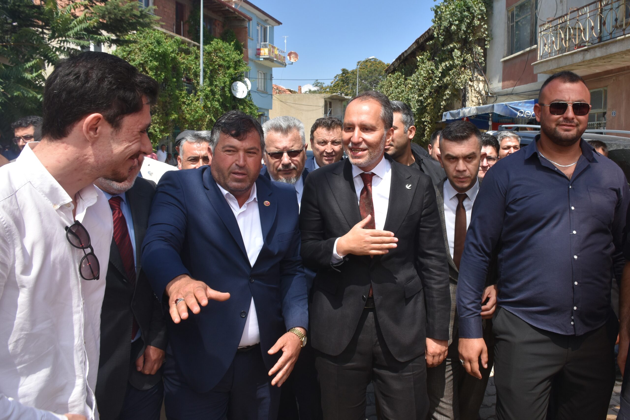 Yeniden Refah Partisi Genel Başkanı Fatih Erbakan, Afyonkarahisar’da Karacaören ile