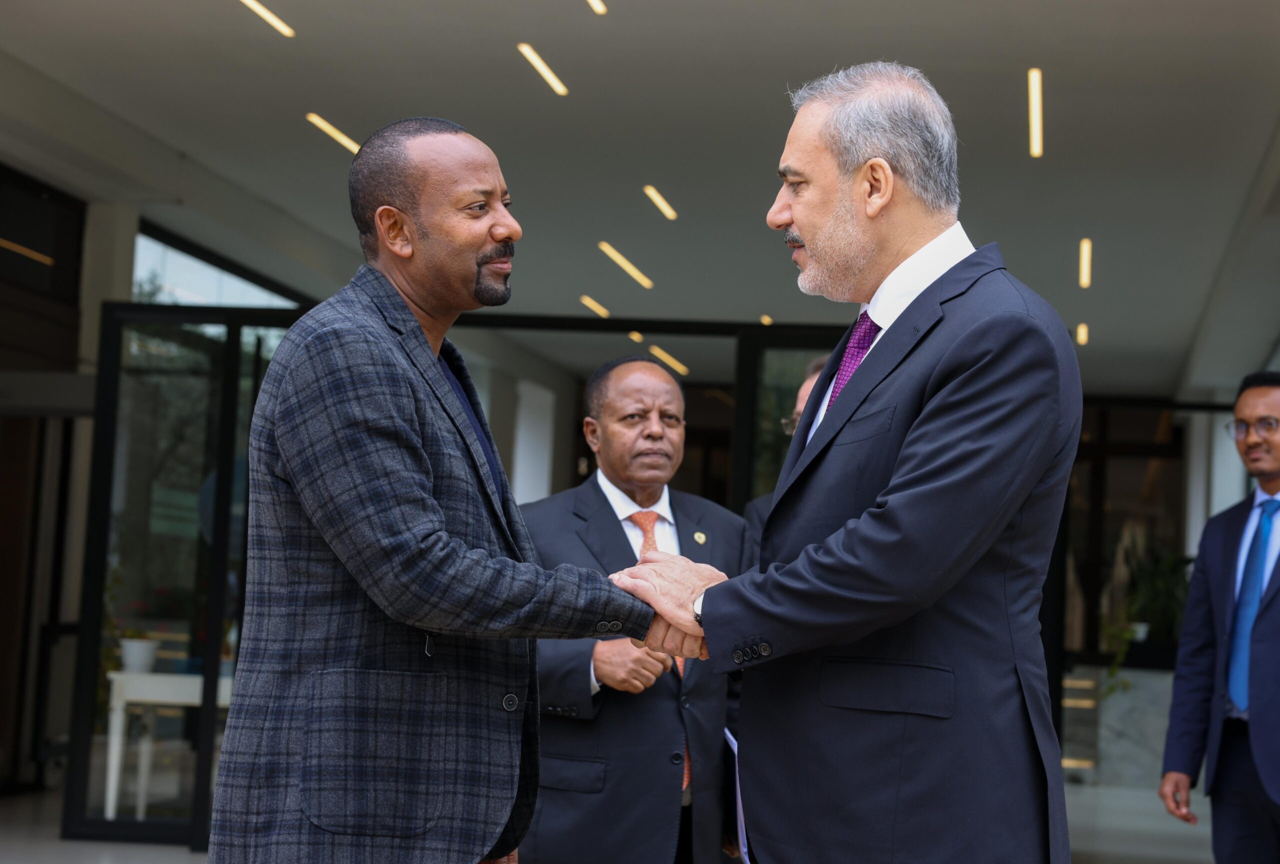 Dışişleri Bakanı Hakan Fidan, Addis Ababa’da Etiyopya Başbakanı Abiy Ahmed