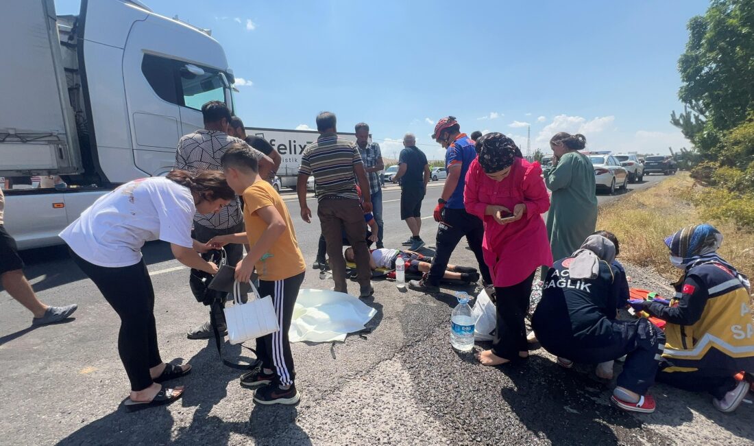 Nevşehir’de hafif ticari araç ile minibüsün çarpışması sonucu meydana gelen