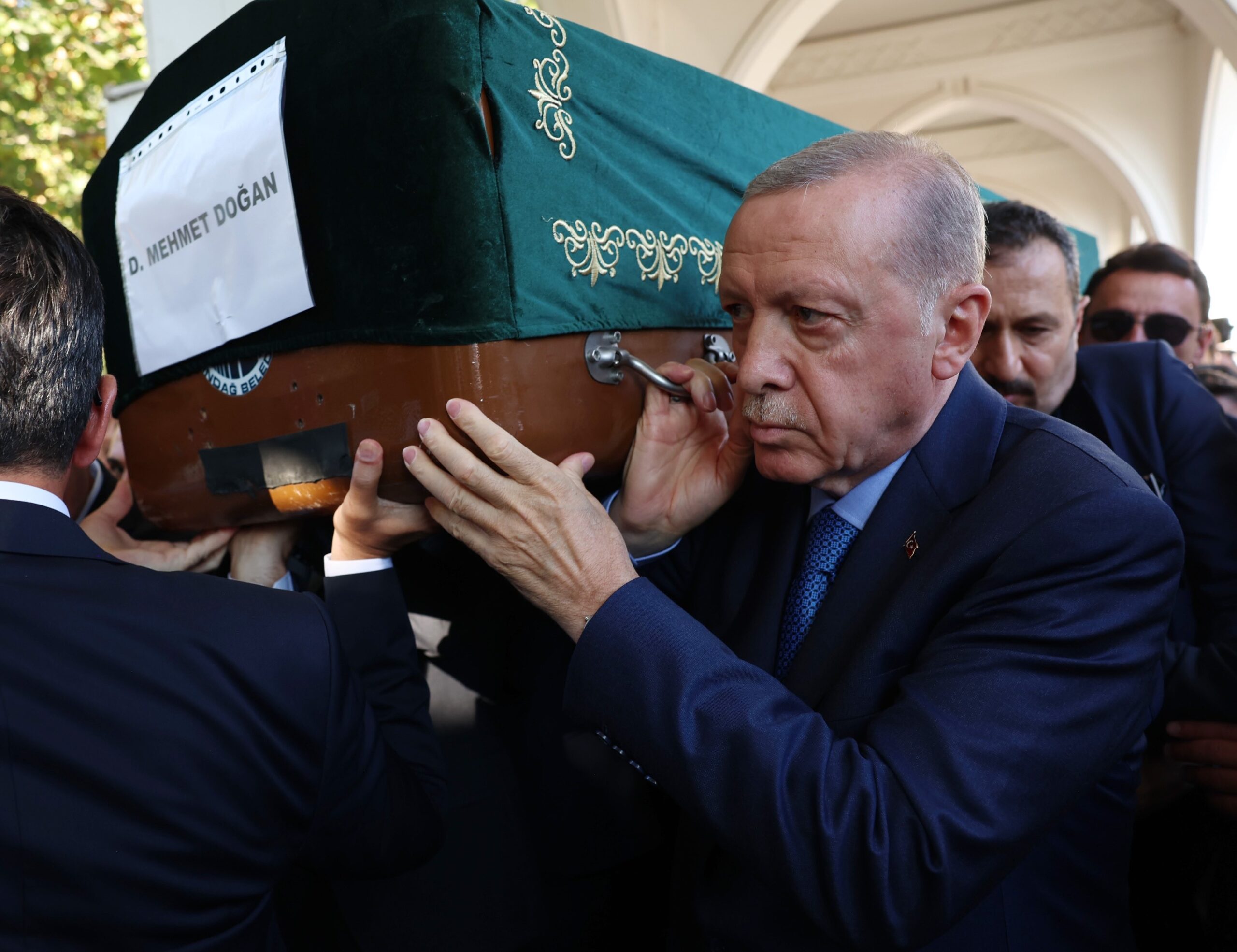Cumhurbaşkanı Recep Tayyip Erdoğan, Türkiye Yazarlar Birliği Kurucu Başkanı Mehmet