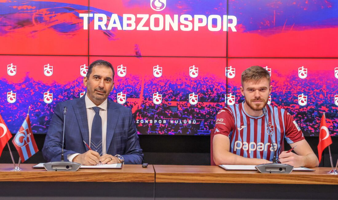 Trabzonspor, yeni transferi 22 yaşındaki Ukraynalı futbolcu Arseniy Batagov için