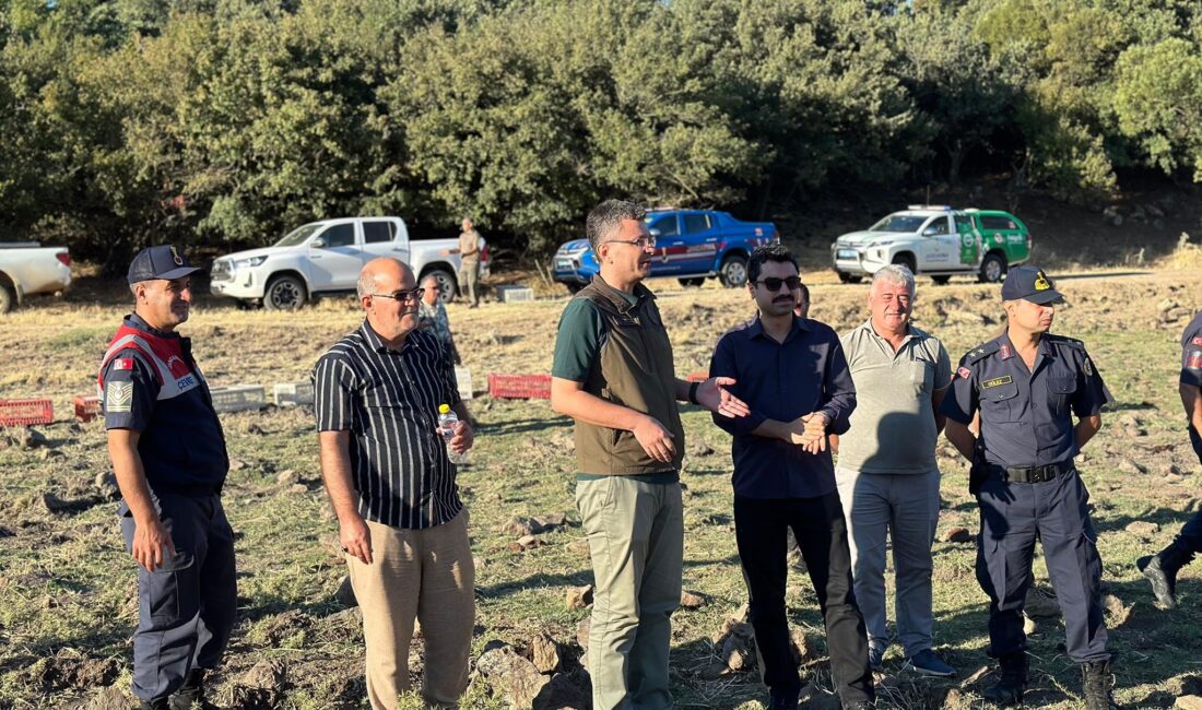Edirne’nin Enez ilçesinde, Edirne DKMP (Doğa Koruma Milli Parklar) Şube