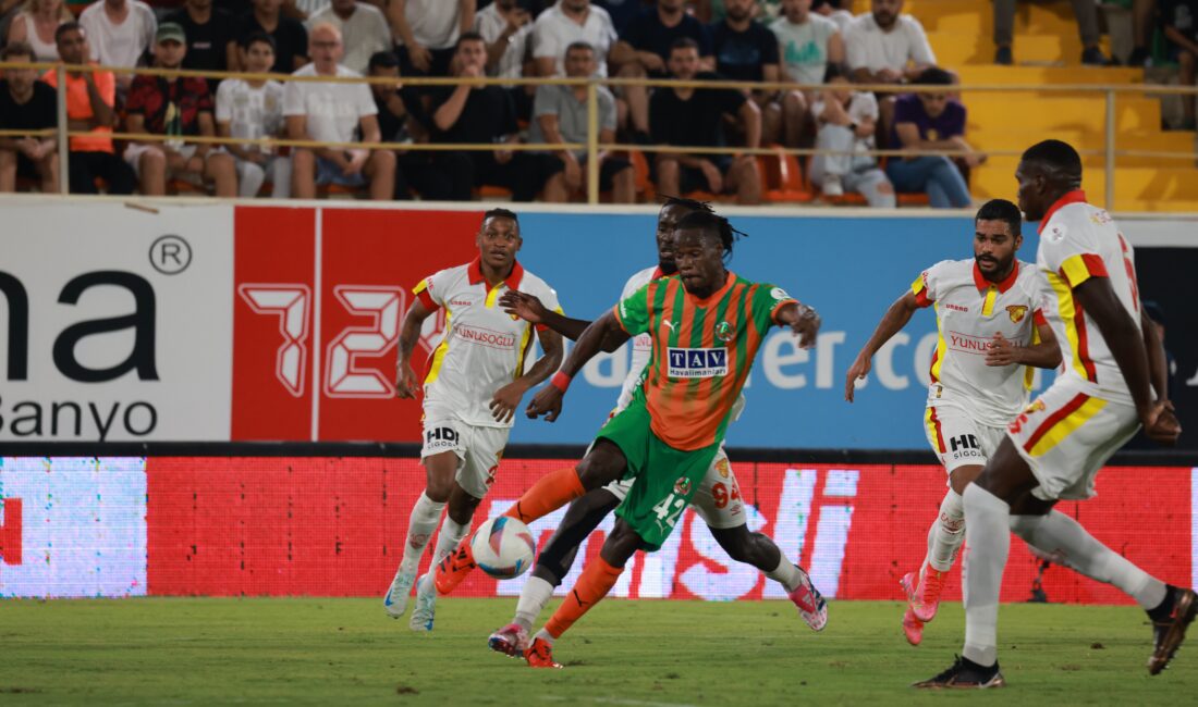 Trendyol Süper Lig’in 3. haftasında Corendon Alanyaspor, sahasında Göztepe ile