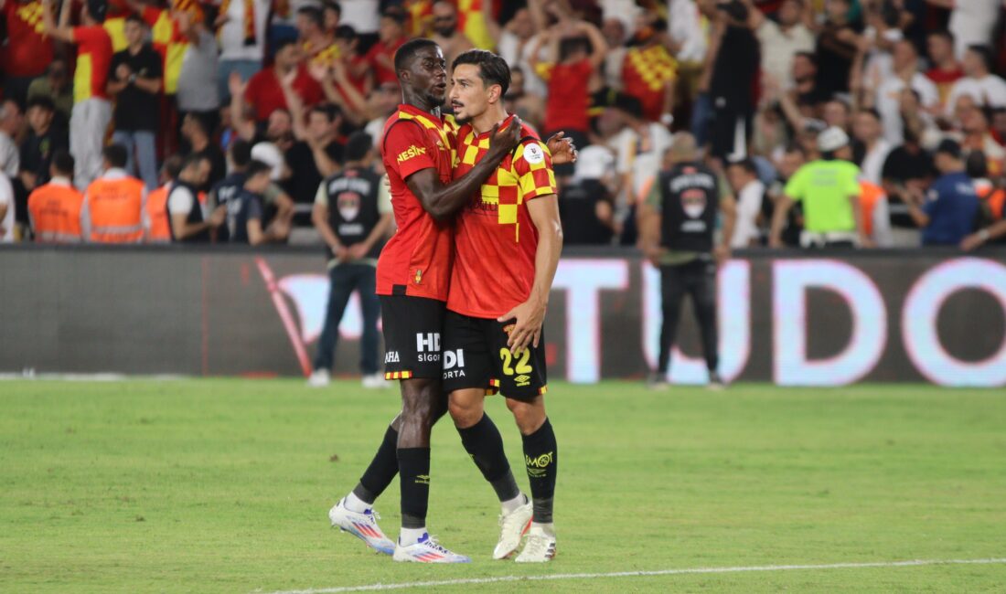 Göztepe, ilk 3 hafta itibariyle 3 gol atarken bu gollerin