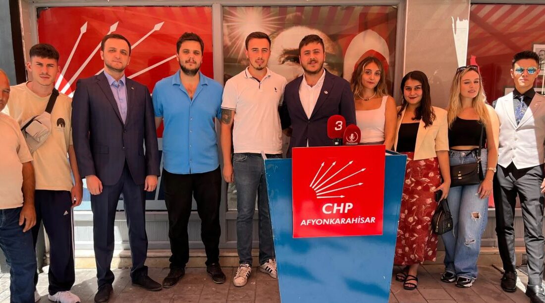Cumhuriyet Halk Partisi (CHP) Afyonkarahisar Merkez İlçe Gençlik Kolları Başkanlığına