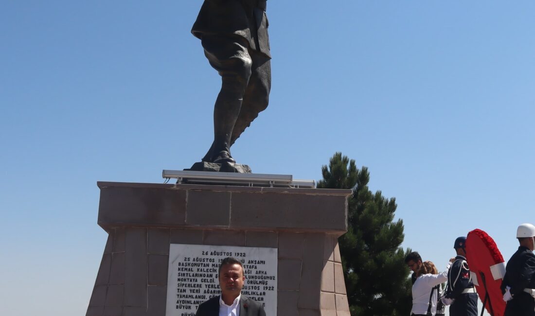 CHP İl Başkanı Faruk Duha Erhan, Büyük Taarruz etkinlikleri kapsamında