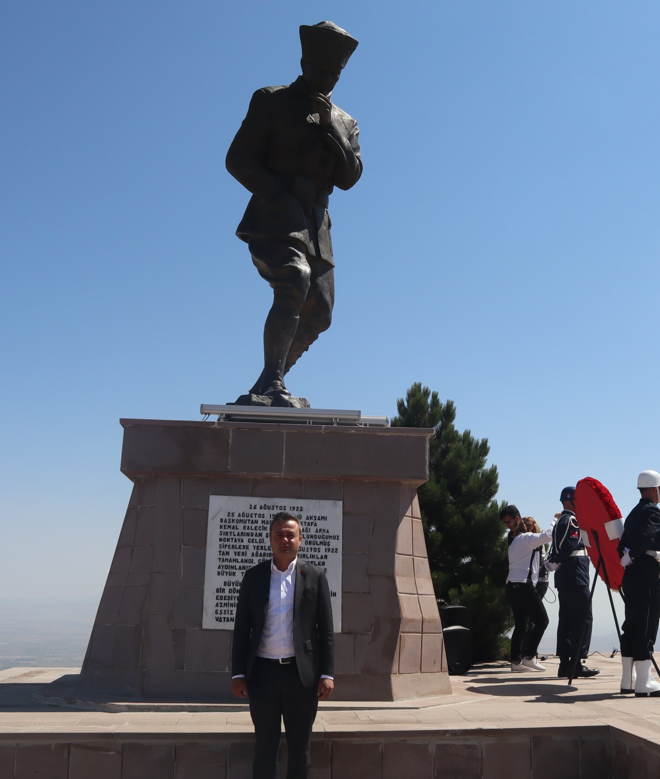 CHP İl Başkanı Faruk Duha Erhan, Büyük Taarruz etkinlikleri kapsamında