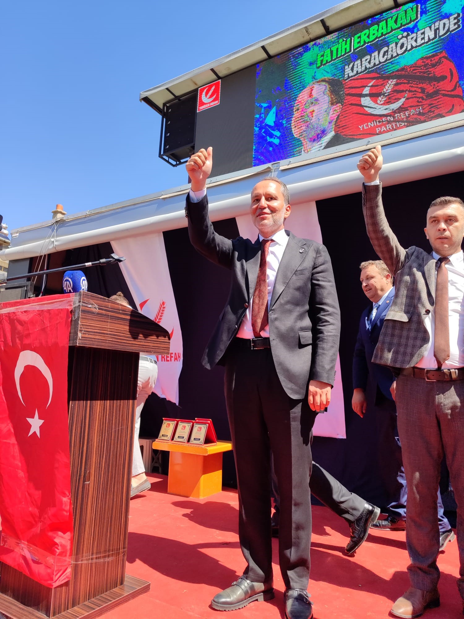 Genel BaşkanYeniden Refah Partisi ı Fatih Erbakan, Afyonkarahisar’da 31 Mart Mahalli