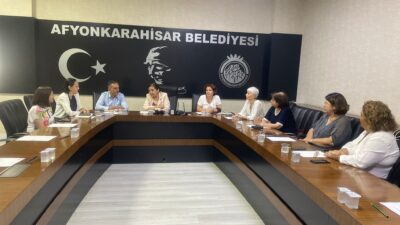 Afyonkarahisar Belediyesi Kent Konseyi Kadınlar Meclisi Yönetim Kurulu ilk toplantısını
