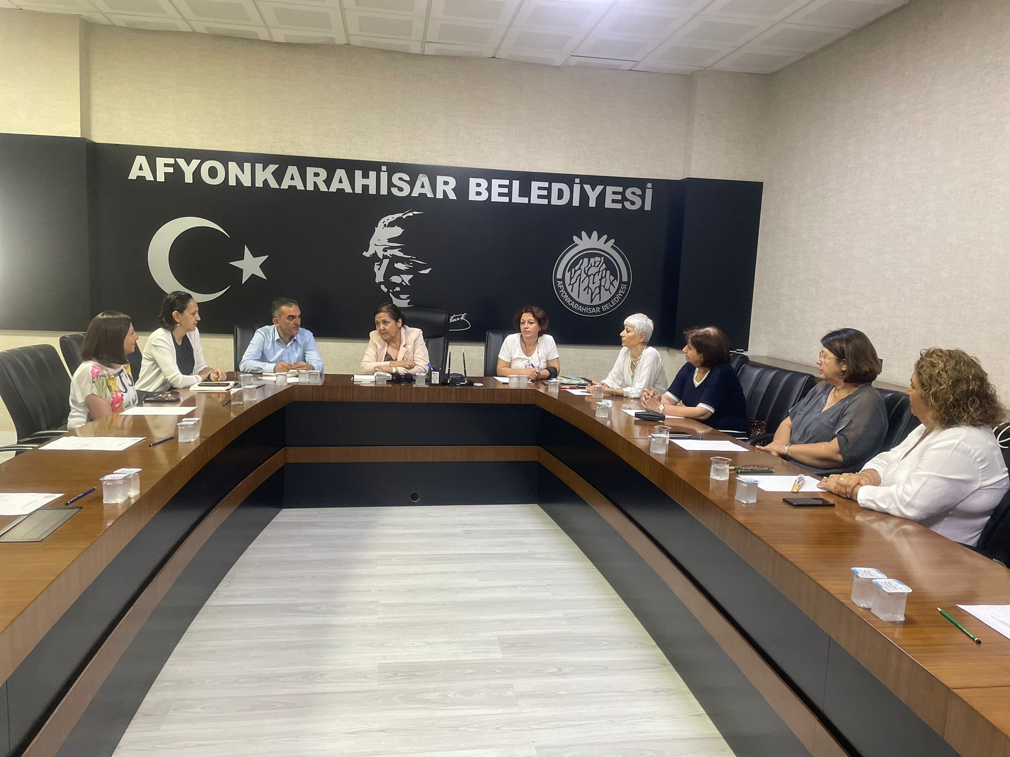 Afyonkarahisar Belediyesi Kent Konseyi Kadınlar Meclisi Yönetim Kurulu ilk toplantısını