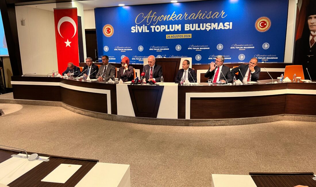 Türkiye Büyük Millet Meclisi (TBMM) Başkanı Sayın Numan Kurtulmuş, Afyonkarahisar’da