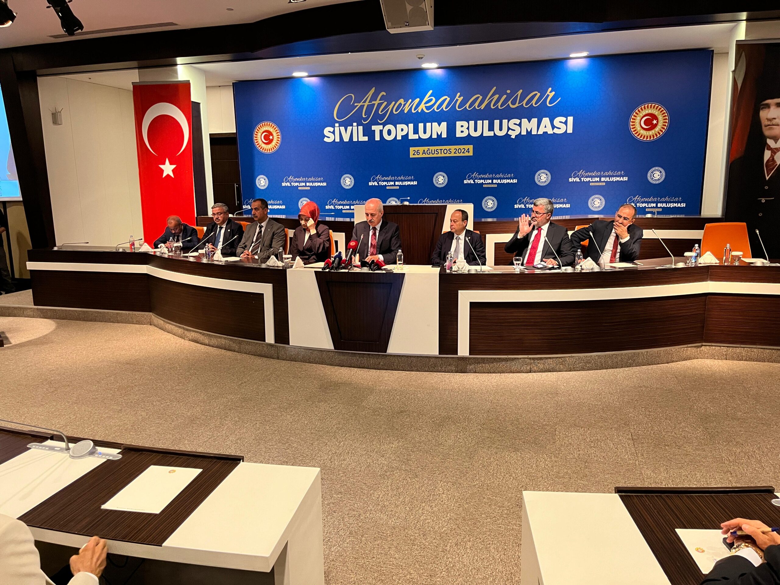 Türkiye Büyük Millet Meclisi (TBMM) Başkanı Sayın Numan Kurtulmuş, Afyonkarahisar’da