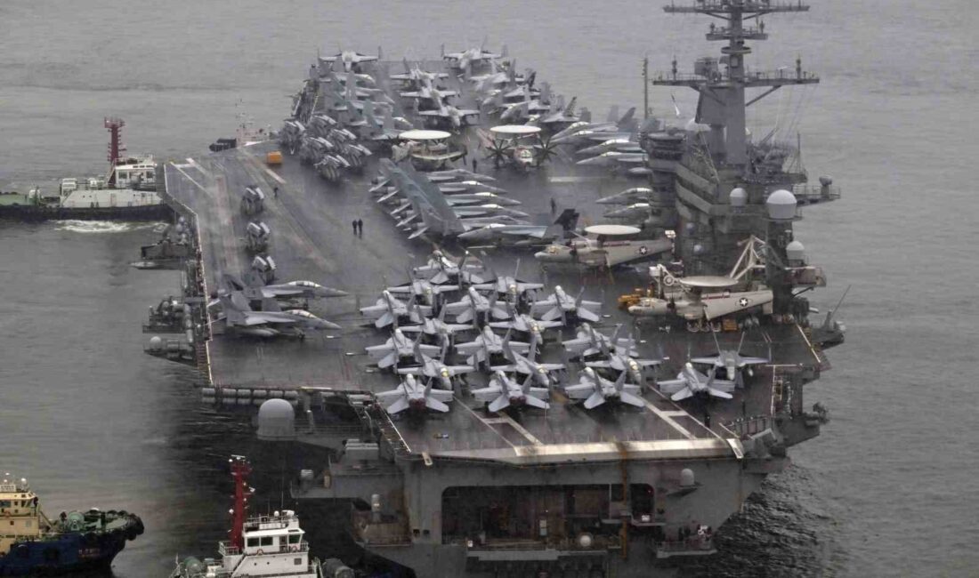 İsrail Ordu Radyosu, ABD’nin nükleer enerjili uçak gemisi USS Theodore