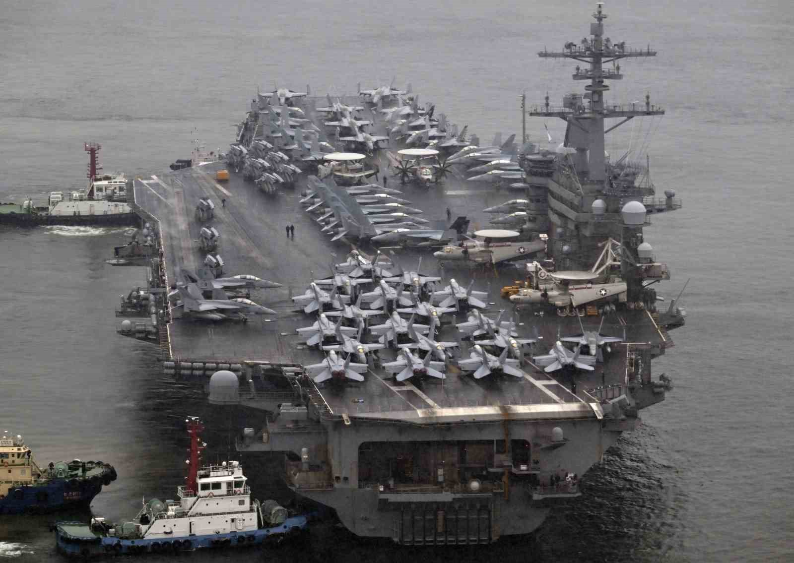İsrail Ordu Radyosu, ABD’nin nükleer enerjili uçak gemisi USS Theodore