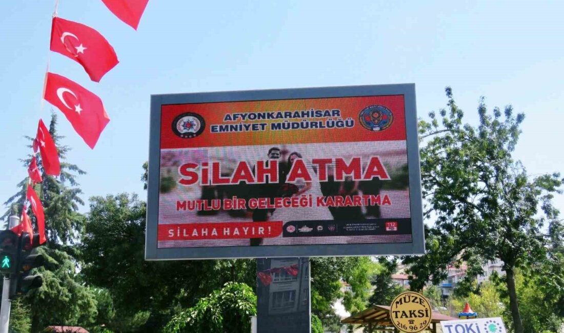 Afyonkarahisar İl Emniyet Müdürlüğü ekipleri düğün, nişan, sünnet gibi eğlencelerde