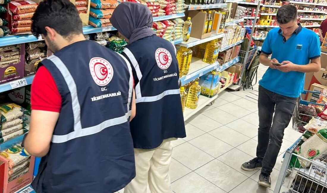 Ticaret Bakanlığı tarafından yurt genelinde başlatılan haksız fiyat ve stokçuluk