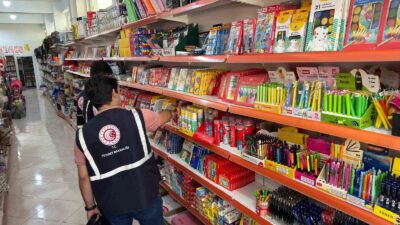 AFYONKARAHİSR'DA KIRTASİYELER DENETLENDİ