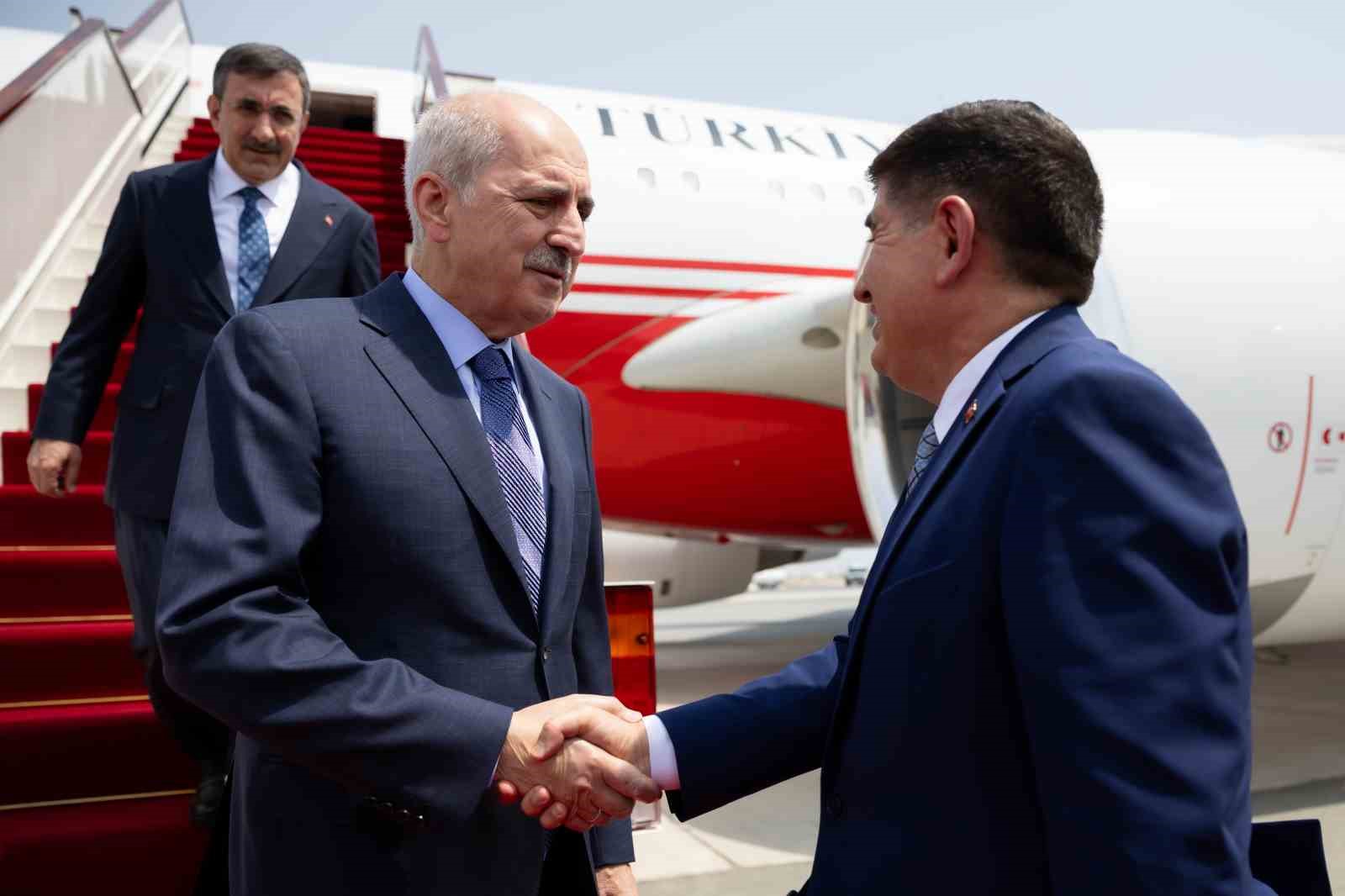 TBMM Başkanı Kurtulmuş ve beraberindeki heyet Hamas Siyasi Büro Başkanı