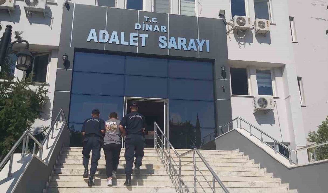 Afyonkarahisar’da 6 yıl 5 ay 25 gün hapis cezasıyla aranan