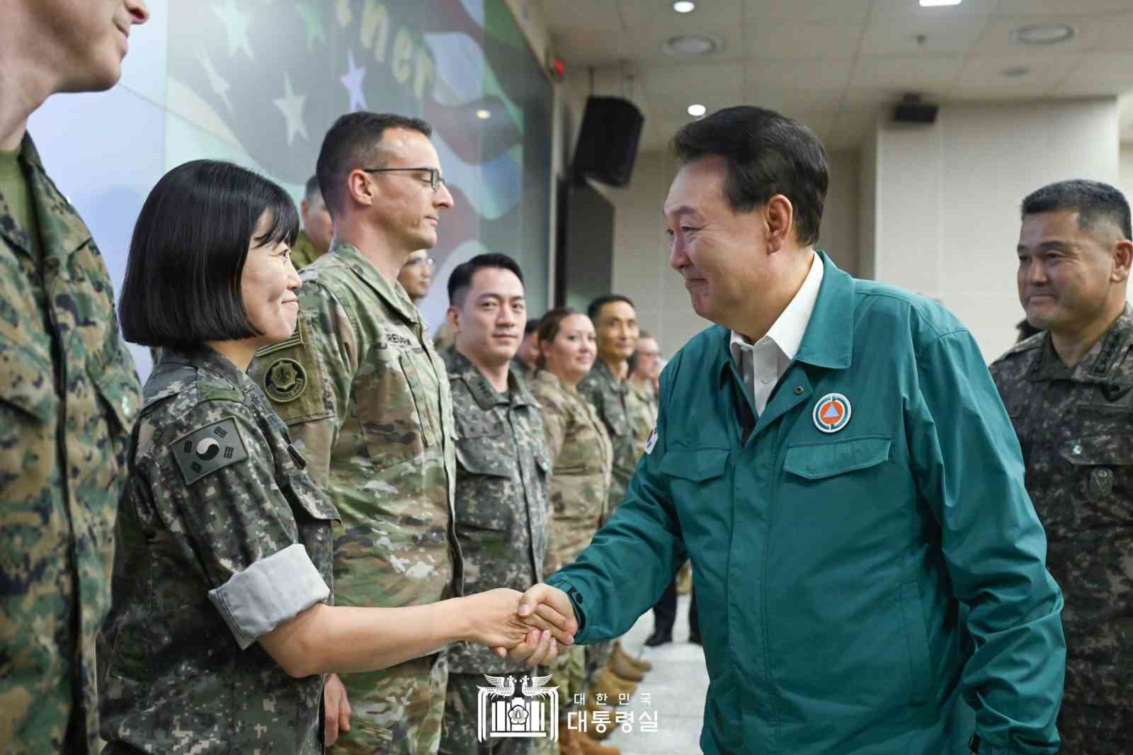 Güney Kore Devlet Başkanı Yoon Suk Yeol, “Zorla birleşme hayalleri