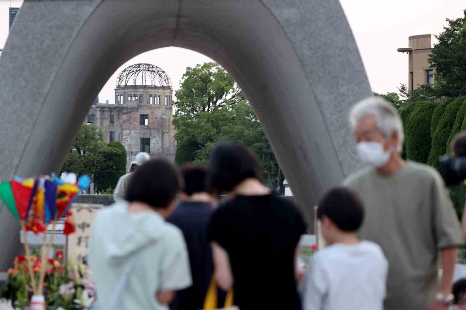 ABD’nin Japonya’nın Hiroşima kentine attığı atom bombası saldırısında hayatını kaybedenler