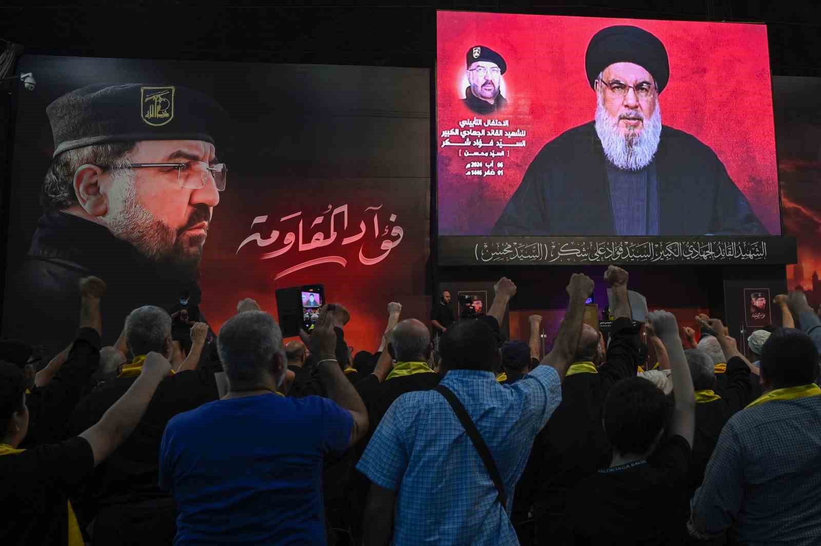 Hizbullah lideri Hasan Nasrallah, İsrail’e düzenlenen saldırıya ilişkin yaptığı açıklamada,
