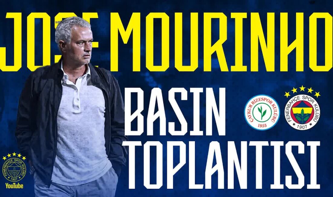Fenerbahçe, Çaykur Rizespor’u Deplasmanda 5-0 Mağlup Etti Teknik Direktör Jose Mourinho, maç sonrasında yayıncı kuruluşa yaptığı açıklamada