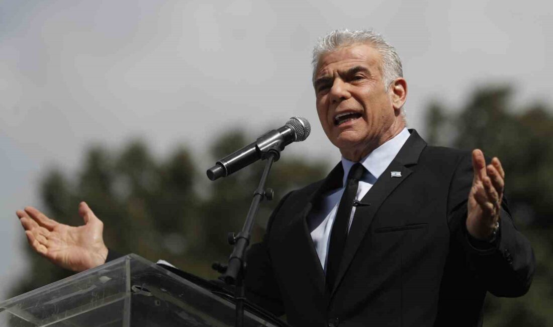 İsrail muhalefet lideri Yair Lapid, İsrail Başbakanı Binyamin Netanyahu’nun Gazze