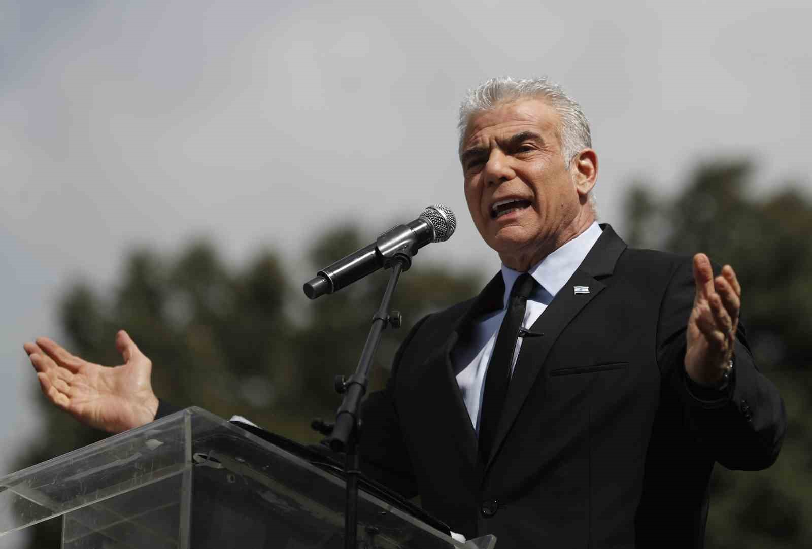 İsrail muhalefet lideri Yair Lapid, İsrail Başbakanı Binyamin Netanyahu’nun Gazze