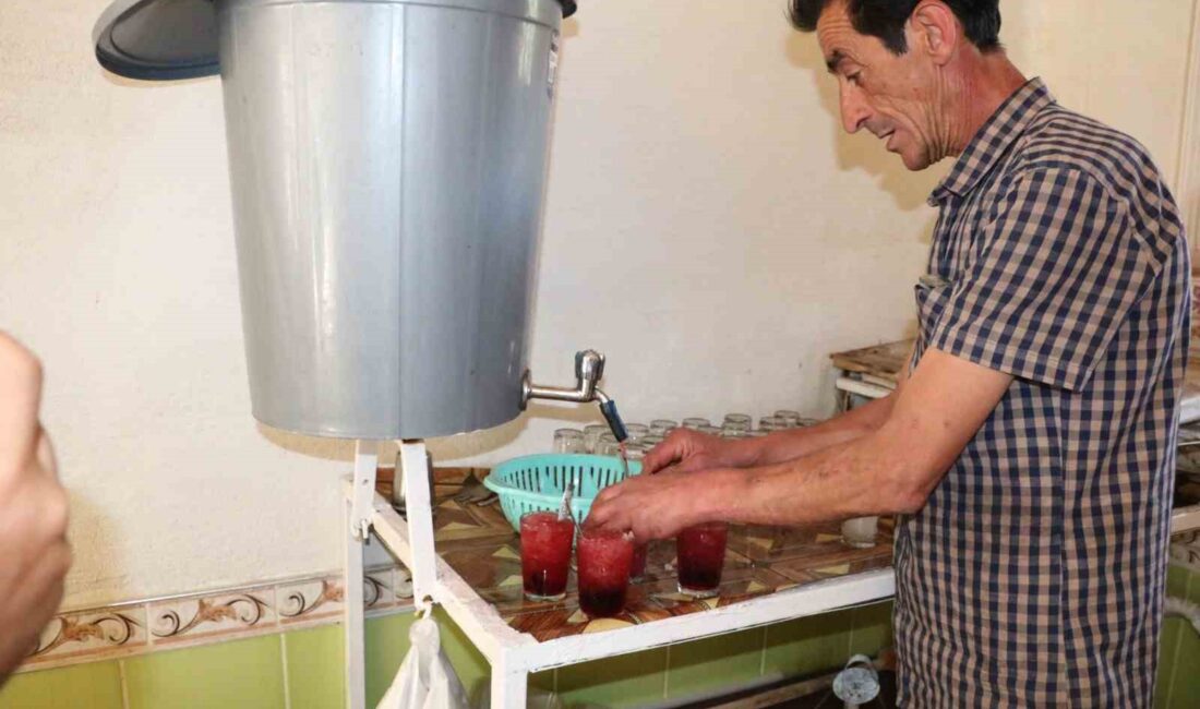 Afyonkarahisar’da kavurucu yaz sıcağından bunalanlar, Akdağ’daki kar kuyusundan getirilen kardan