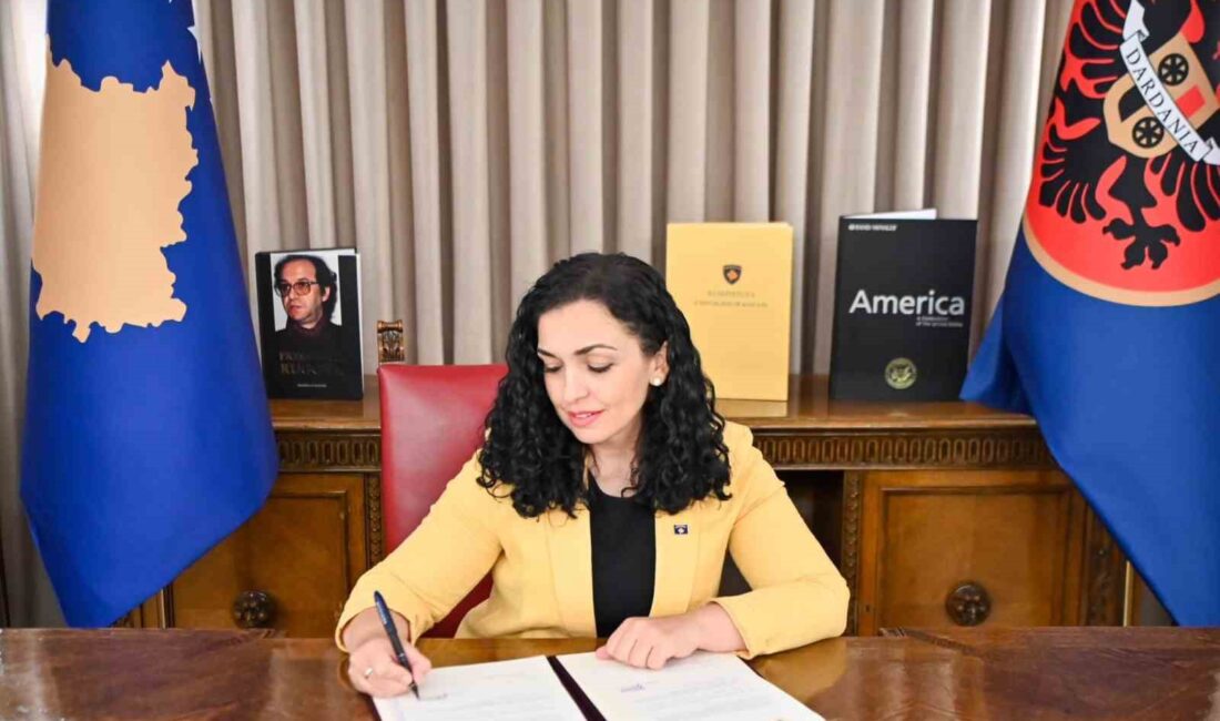 Kosova Cumhurbaşkanı Vjosa Osmani, genel seçimlerin 9 Şubat 2025’te yapılacağını
