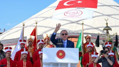 Cumhurbaşkanı Recep Tayyip Erdoğan, Türkiye’nin Bitlis ilinde bulunan Ahlat etkinlik