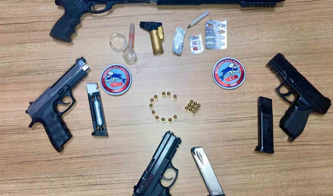 Afyonkarahisar’da polis tarafından bir hafta boyunca gerçekleştirilen denetimlerde haklarında yakalama