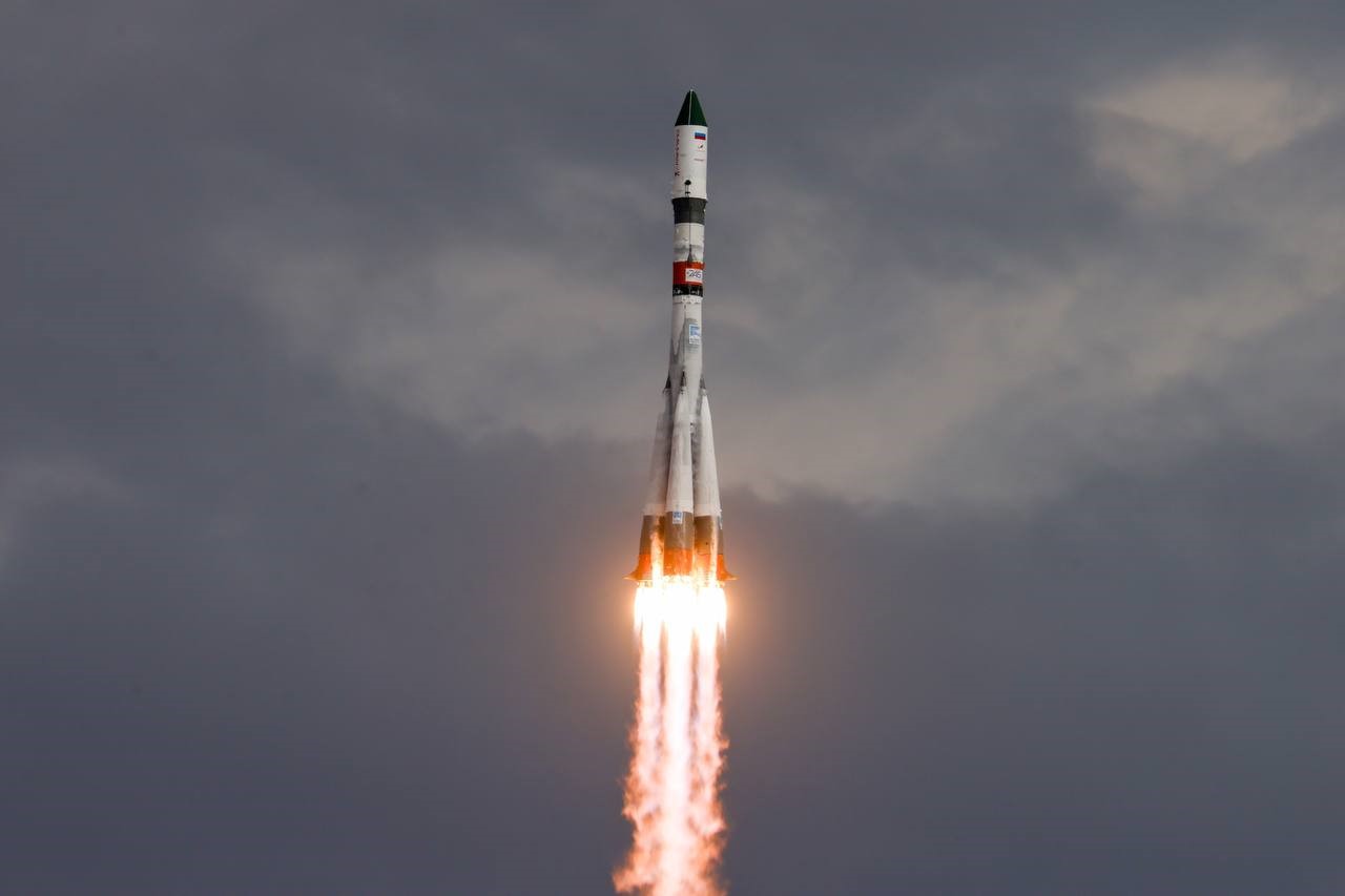 Rusya’nın “Progress MS-28” kargo kapsülü, Kazakistan’ın Baykonut Uzay Üssü’nden uzaya