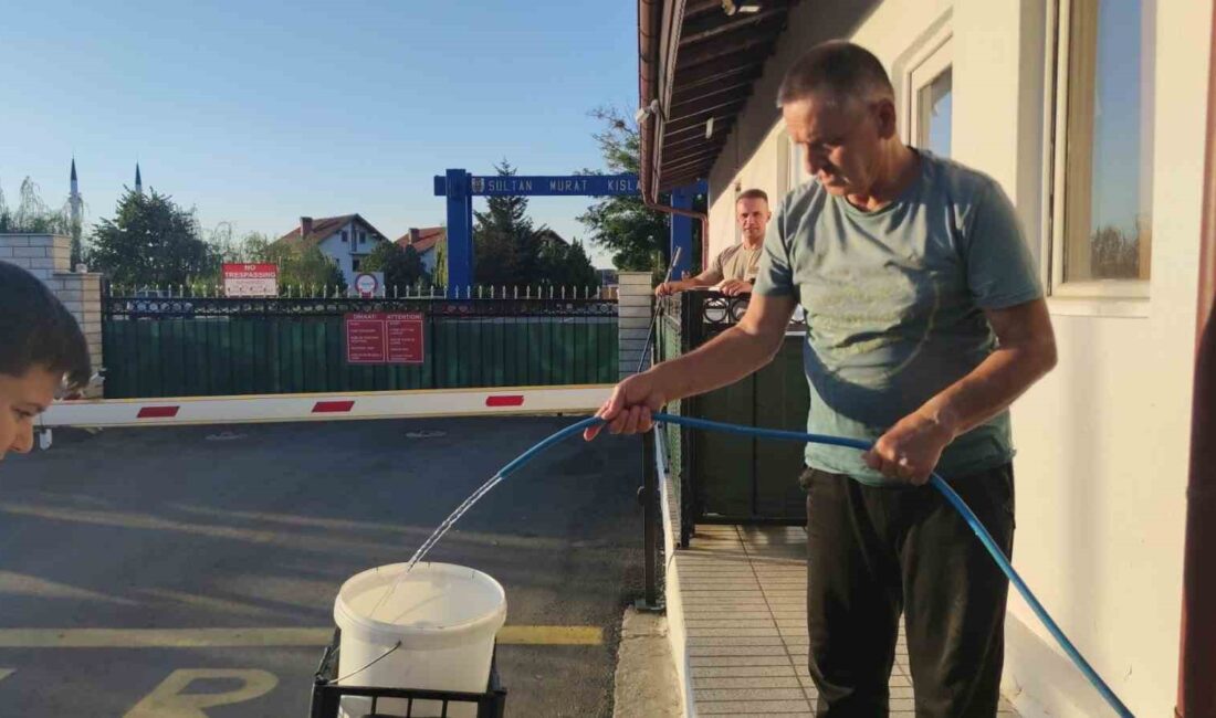 Kosova’nın Prizren bölgesinde bir haftadır kesik olan sular nedeniyle sıkıntılı