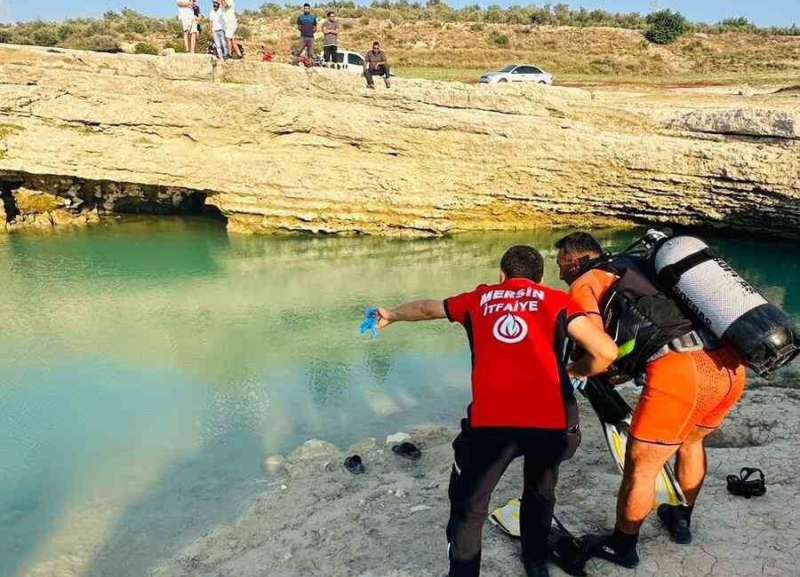Mersin’in Tarsus ilçesinde baraj gölüne giren genç boğuldu. Alınan bilgiye