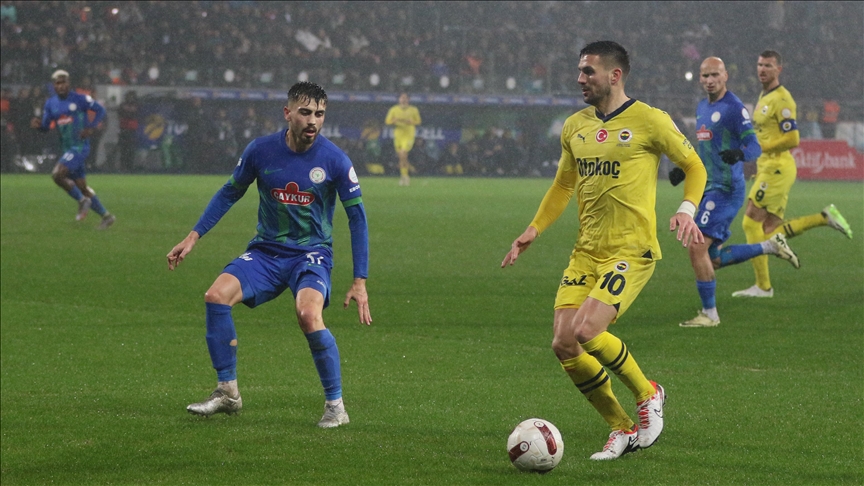 Fenerbahçe, Trendyol Süper Lig’in 3. haftasında yarın deplasmanda Çaykur Rizespor