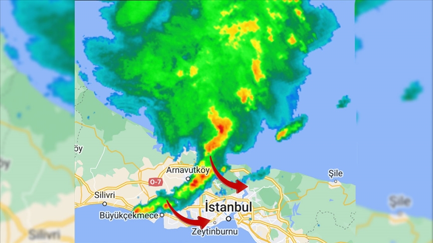 Meteoroloji 1. Bölge Müdürlüğü, İstanbul’un batı ve kuzey kesimleri ile