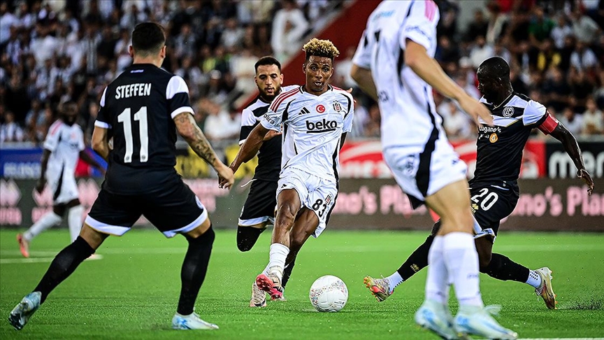Beşiktaş, UEFA Avrupa Ligi play-off turu ilk maçında İsviçre ekibi