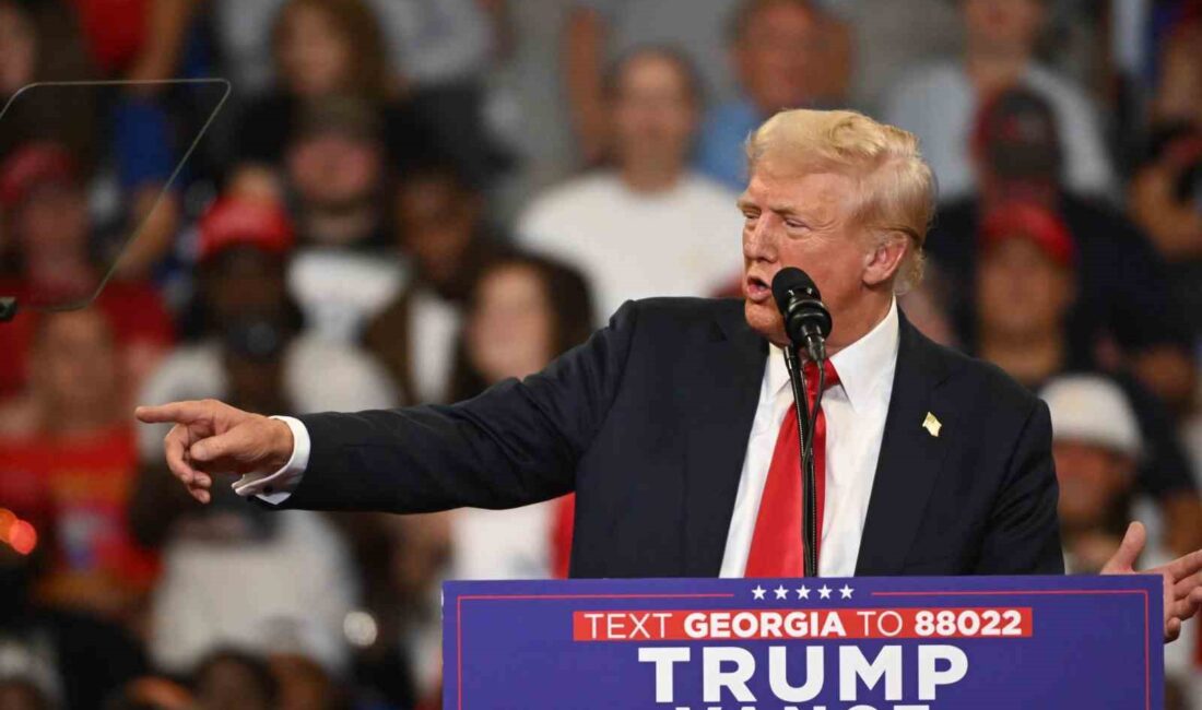 ABD başkan adayı Donald Trump, Kasım ayında yapılan seçimlere yönelik,