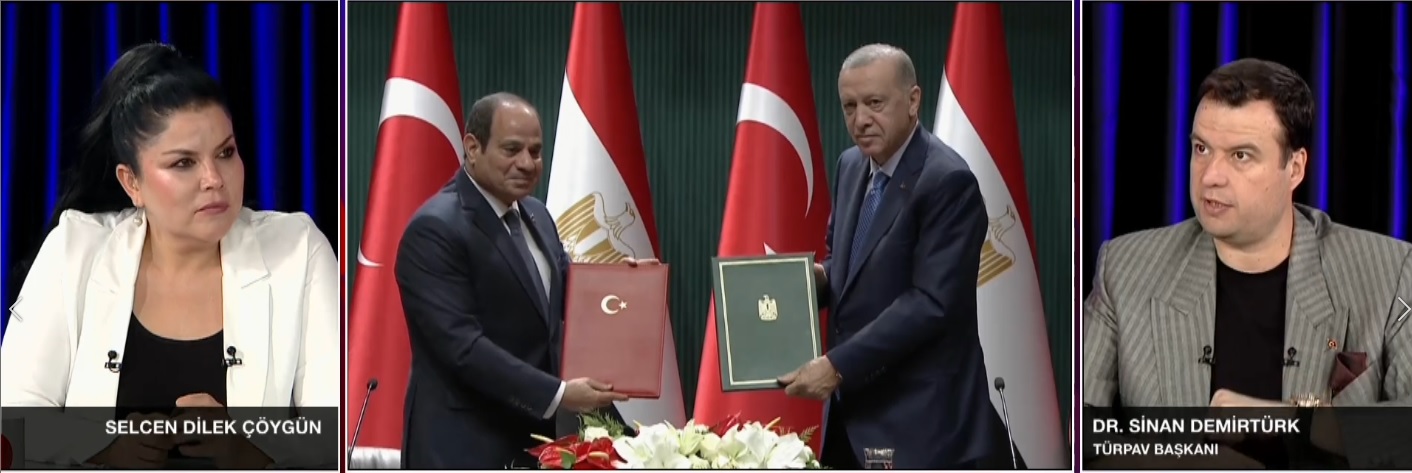 Megabirlik Genel Müdürü Selcen Dilek Çöygün’ün sunduğu Mega Siyaset programına