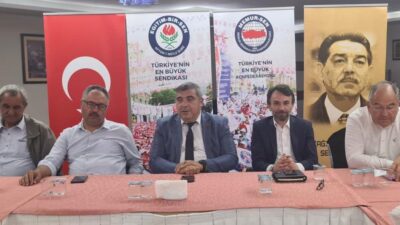 Eğitim Bir Sen Afyonkarahisar Şube Başkanı Mustafa Arslan, “Meselelere gündelik