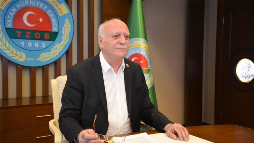 Türkiye Ziraat Odaları Birliği (TZOB) Genel Başkanı Şemsi Bayraktar, yaptığı