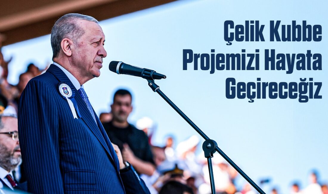 Cumhurbaşkanı Recep Tayyip Erdoğan, yeni Çelik Kubbe Projesi ile ilgili