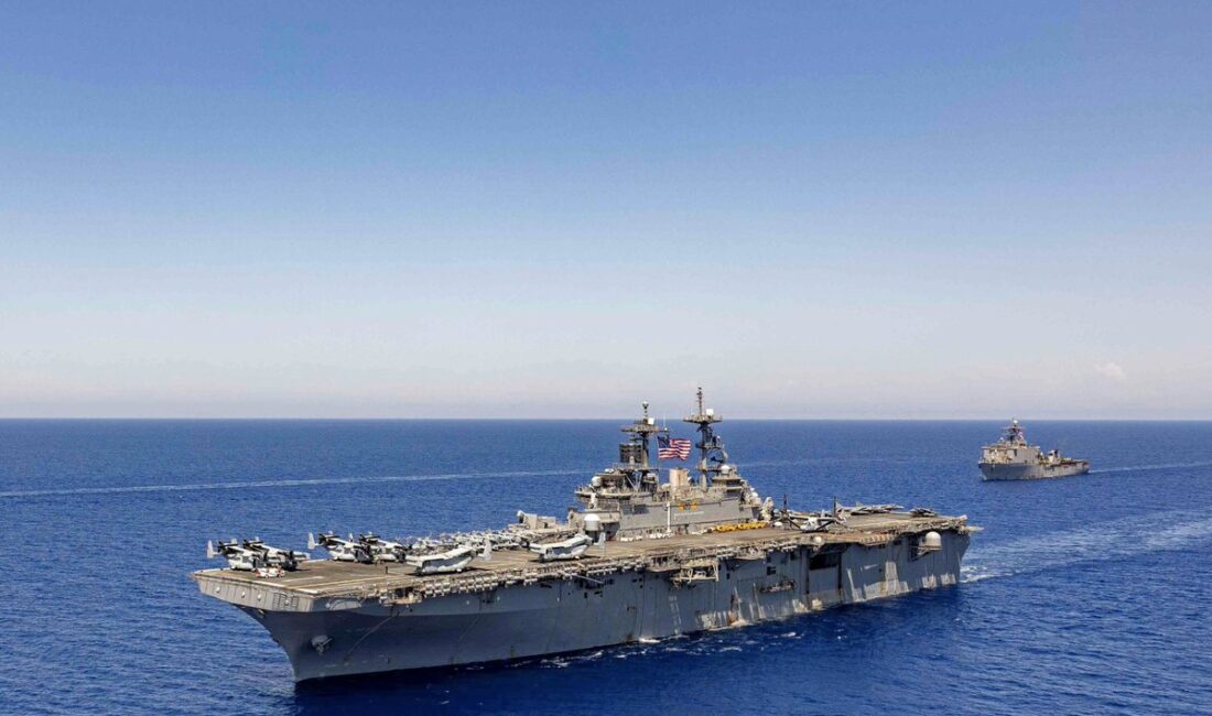 USS Wasp, kısa süre önce Türk Deniz Kuvvetleri’ne ait TCG