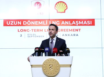 Enerji ve Tabii Kaynaklar Bakanı Alparslan Bayraktar, BOTAŞ ve Shell