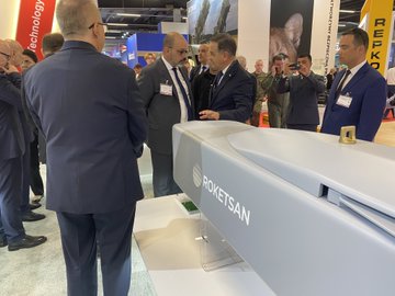 ROKETSAN, uluslararası savunma sanayi fuarı MSPO 2024’te bir gün sona