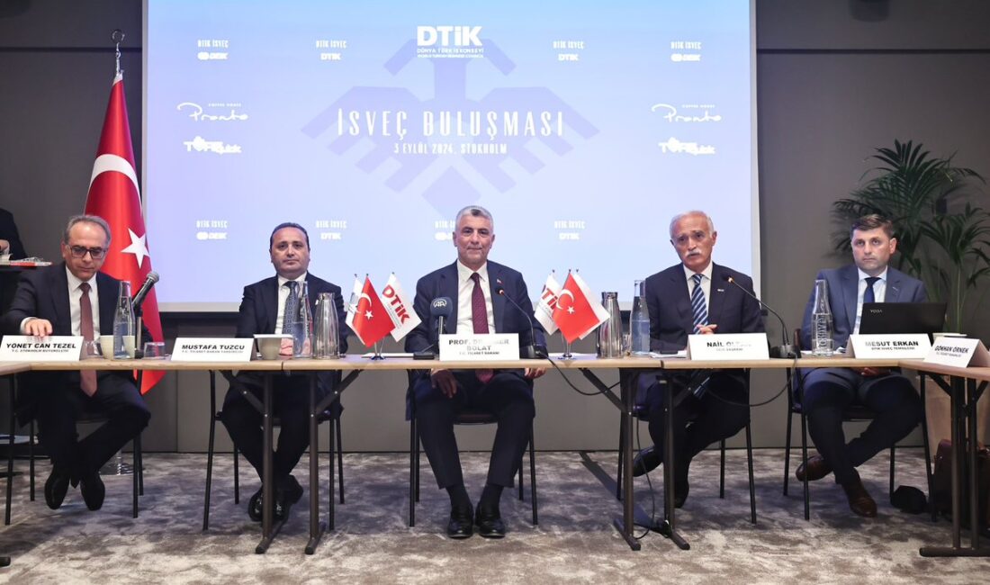 Türkiye Dış Ticaret İklimi Kuru (DTİK) tarafından düzenlenen bir toplantı,